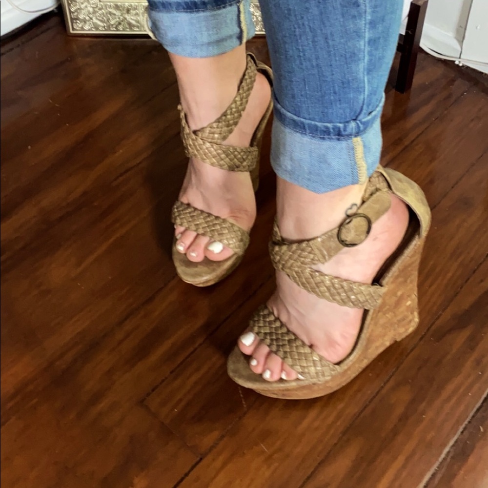 Braided Wedges Size 9